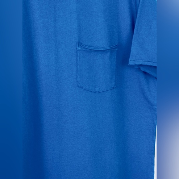 rag & bone - Miles Organic Cotton Pocket T-Shirt Royal Blue-   Small.       NWOT - Picture 3 of 7